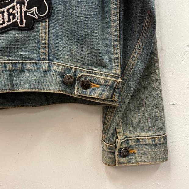 55) Japan Big John Denim Custom Jacket 8