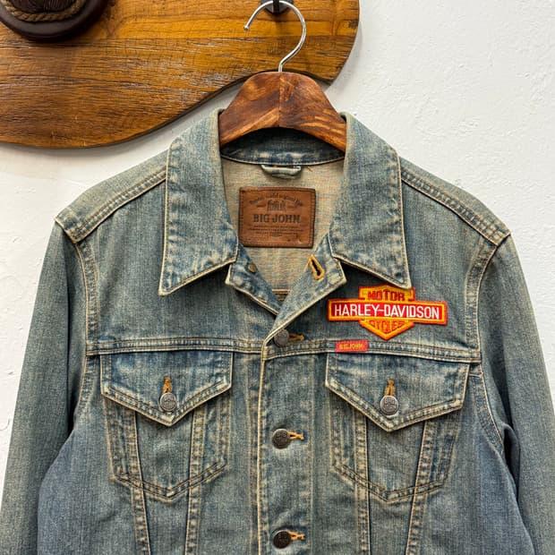 55) Japan Big John Denim Custom Jacket 2