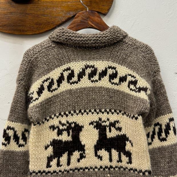 44) Shawl Collar Knit Sweater 6