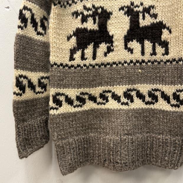 44) Shawl Collar Knit Sweater 7