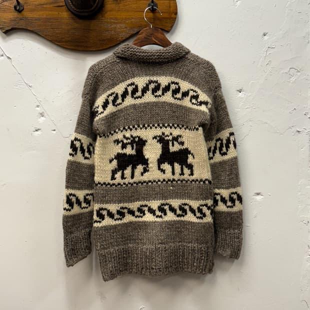 44) Shawl Collar Knit Sweater 5