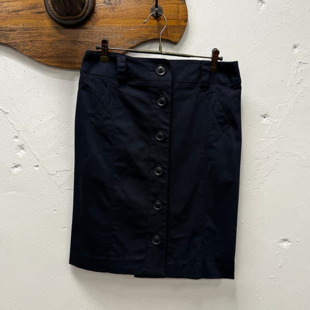 29) J.Press Button Front Cotton Skirt 3