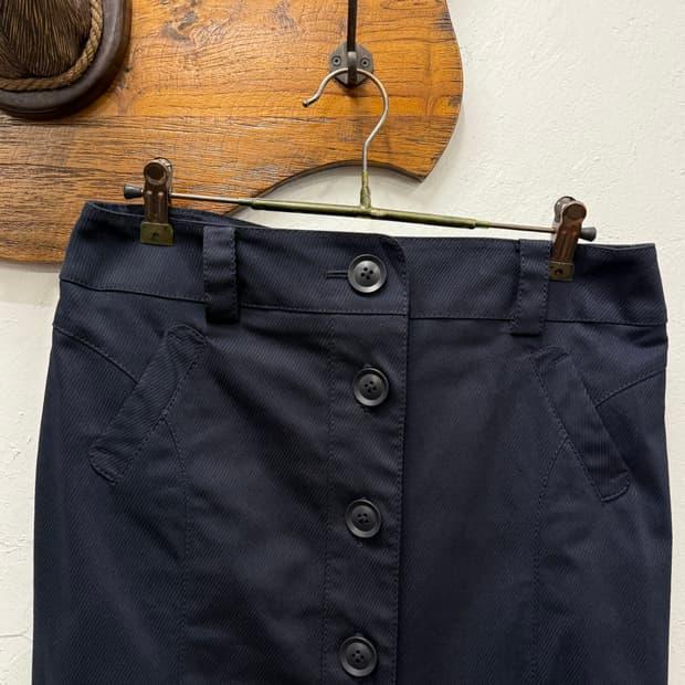 29) J.Press Button Front Cotton Skirt 2