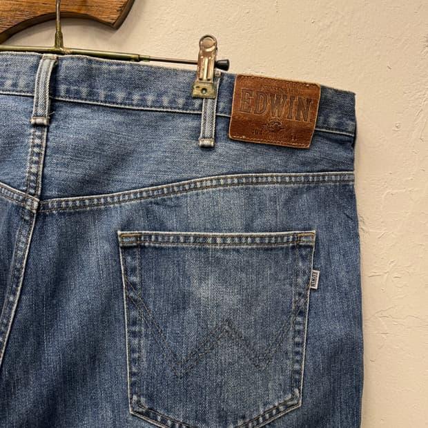 43) Edwin Wide Straight Denim Pants 4