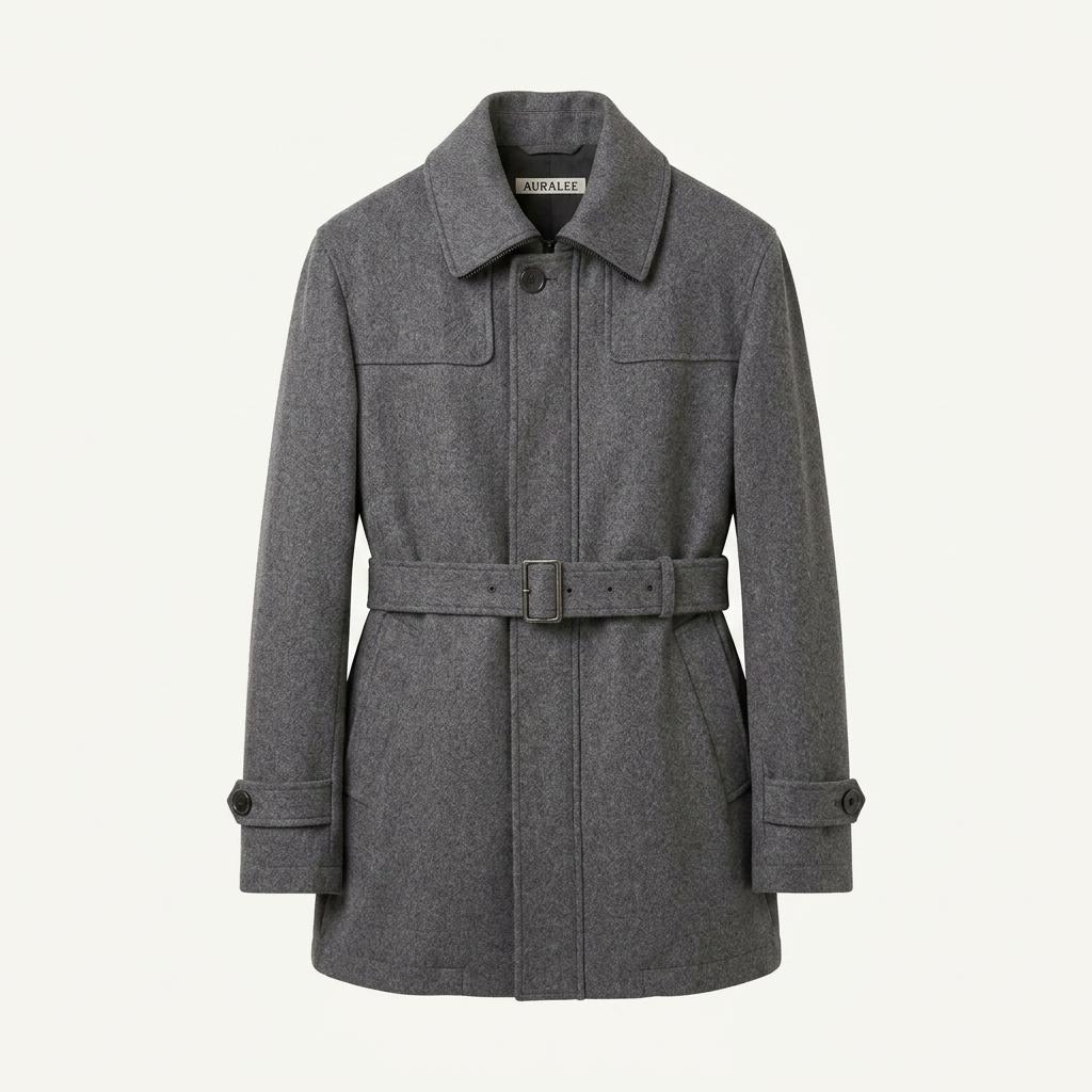 66) Katharine Hamnett London Grey Wool B 1