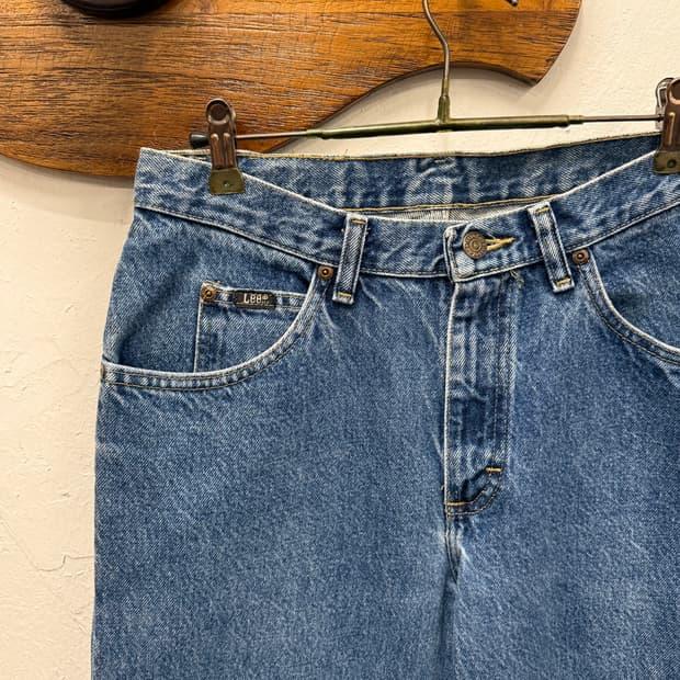29) Lee Mid Blue Straight Denim pants 8