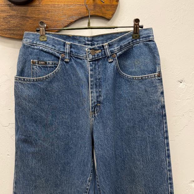 29.5) Lee Mid Blue Straight Denim pants 7