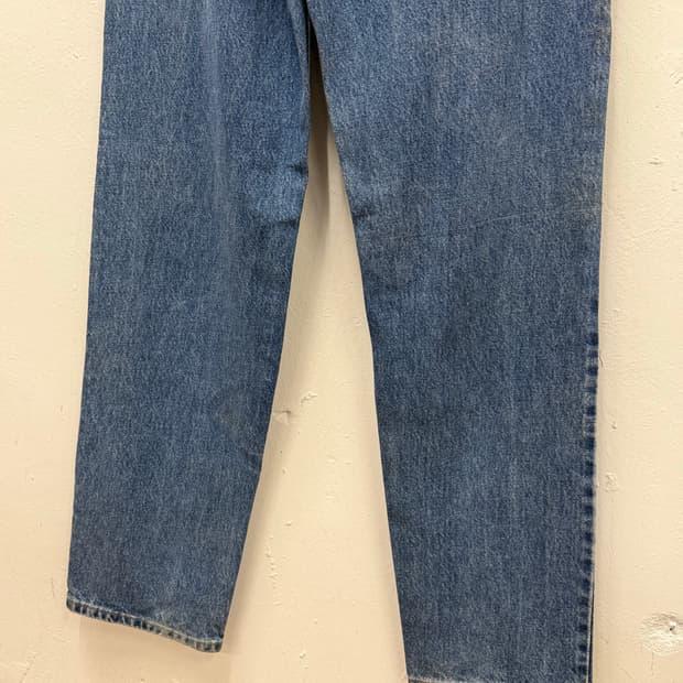 29.5) Lee Mid Blue Straight Denim pants 5