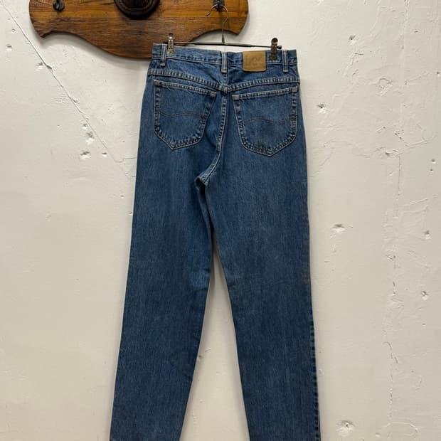 29.5) Lee Mid Blue Straight Denim pants 3