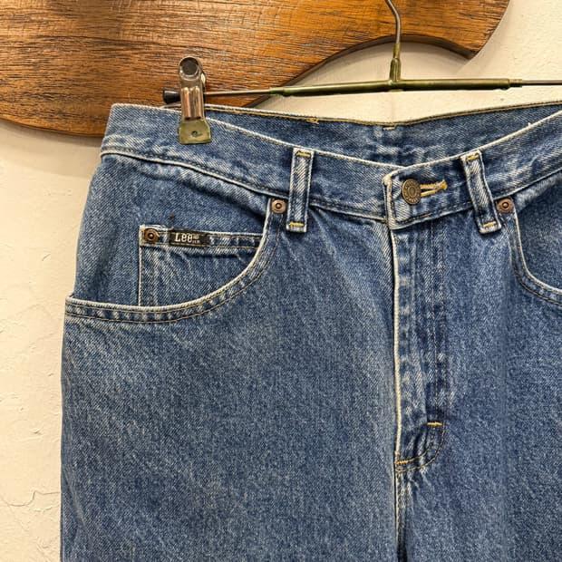 29.5) Lee Mid Blue Straight Denim pants 8