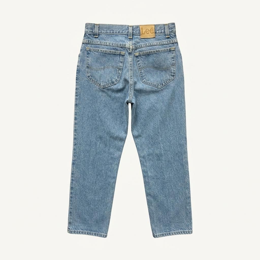29) Lee Light Blue Straight Denim pants 1