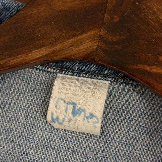 55) USA LEE Denim Trucker Jacket 10