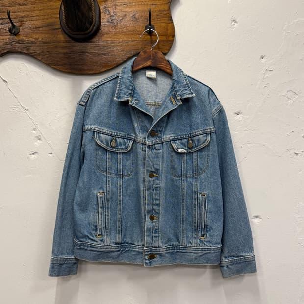 55) USA LEE Denim Trucker Jacket 2