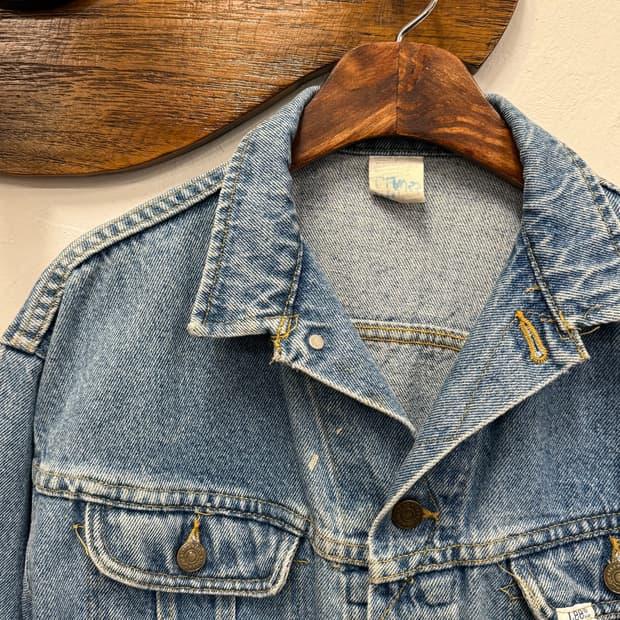 55) USA LEE Denim Trucker Jacket 6