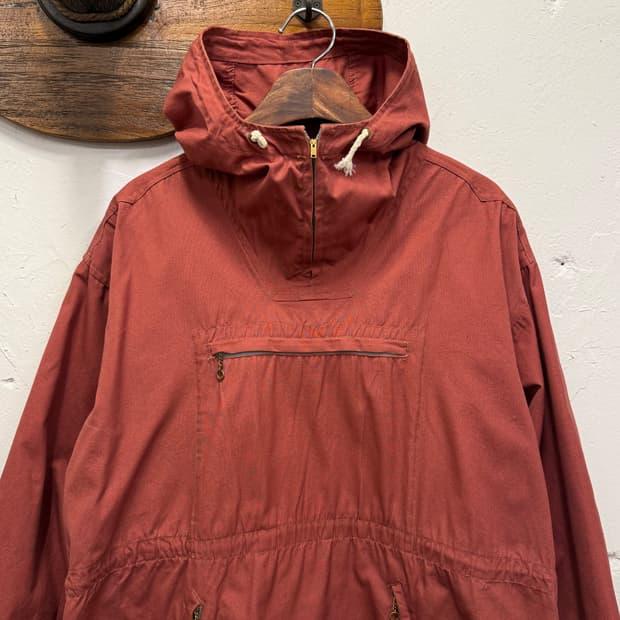 66) Brick Red Hooded Anorak 3