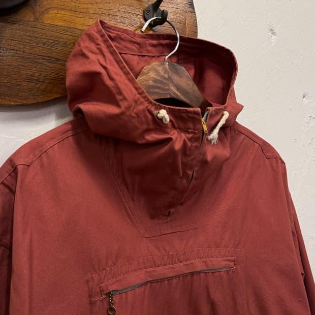 66) Brick Red Hooded Anorak 4