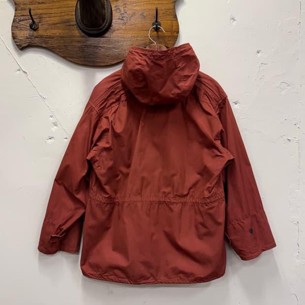 66) Brick Red Hooded Anorak 6
