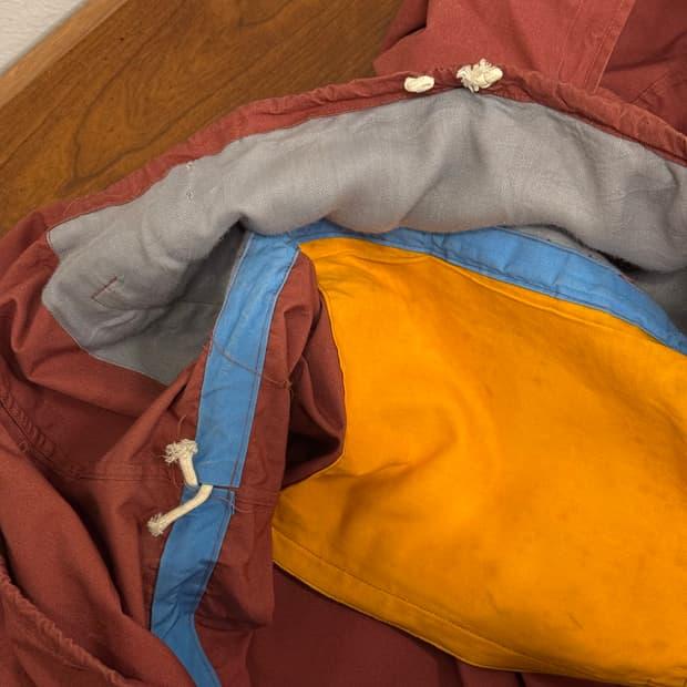 66) Brick Red Hooded Anorak 10