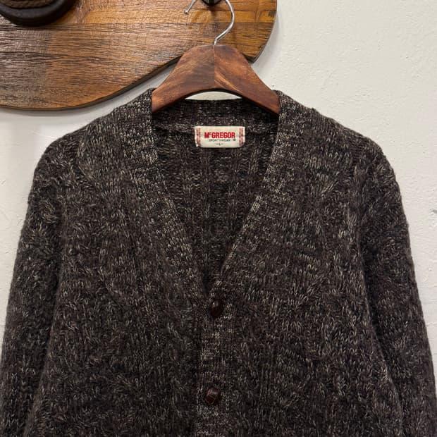 M) McGREGOR Wool Button Cardigan 2