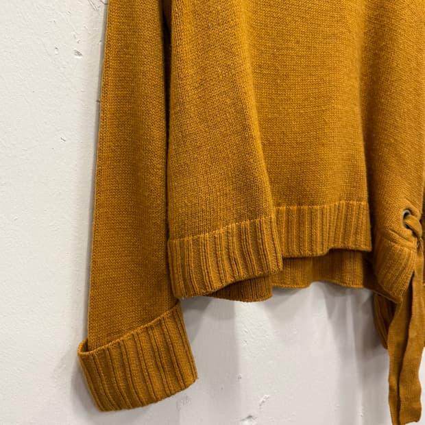 55) BEAMS HEART Side-Tie Knit Sweater 5