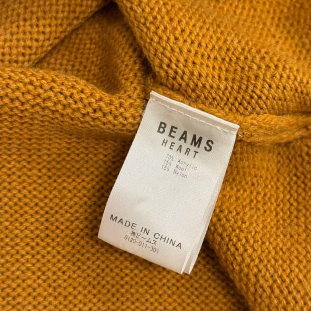 55) BEAMS HEART Side-Tie Knit Sweater 9
