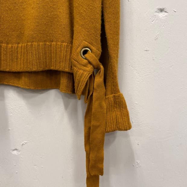 55) BEAMS HEART Side-Tie Knit Sweater 4