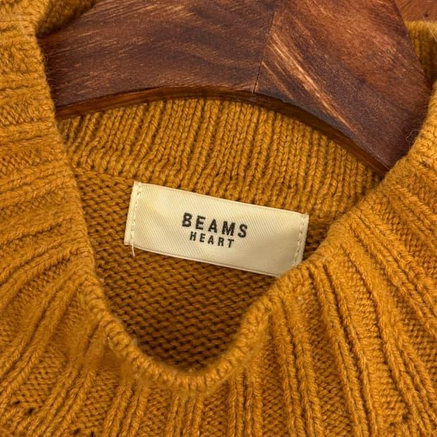 55) BEAMS HEART Side-Tie Knit Sweater 8