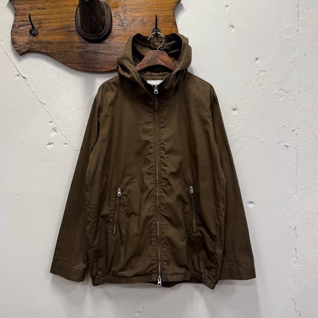 M) Urban Research Doors Hooded 2-Way Zip 4
