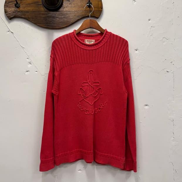 M) 90s McGREGOR 맥그리거 Anchor Cotton Knit 3