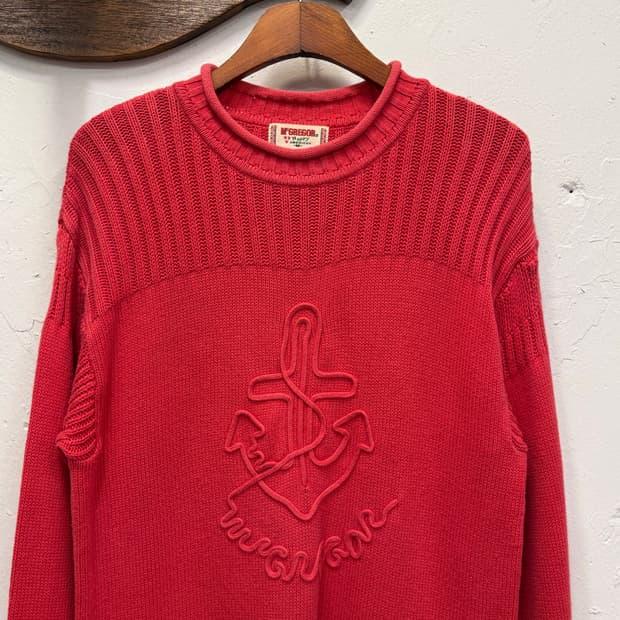 M) 90s McGREGOR 맥그리거 Anchor Cotton Knit 2