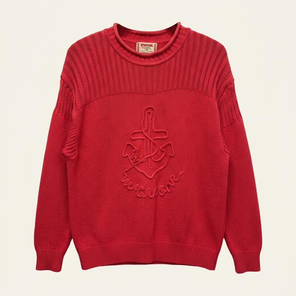 M) 90s McGREGOR 맥그리거 Anchor Cotton Knit 1