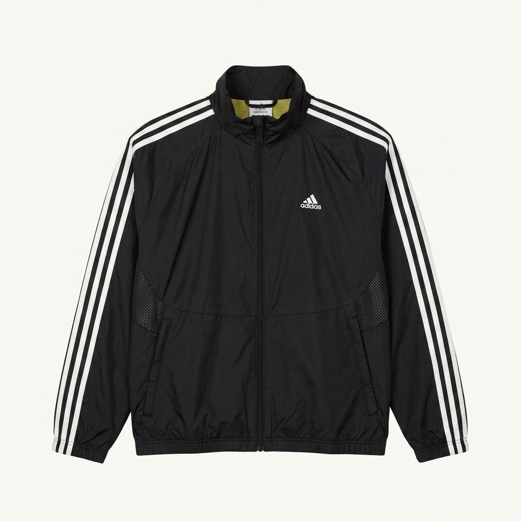 (L) Adidas 아디다스 3-Stripes Mesh Lined Win 1