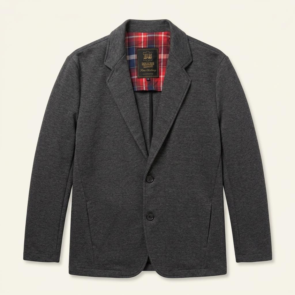 (M) BEAMS HEART 빔즈 하트 Jersey Knit Blazer 1