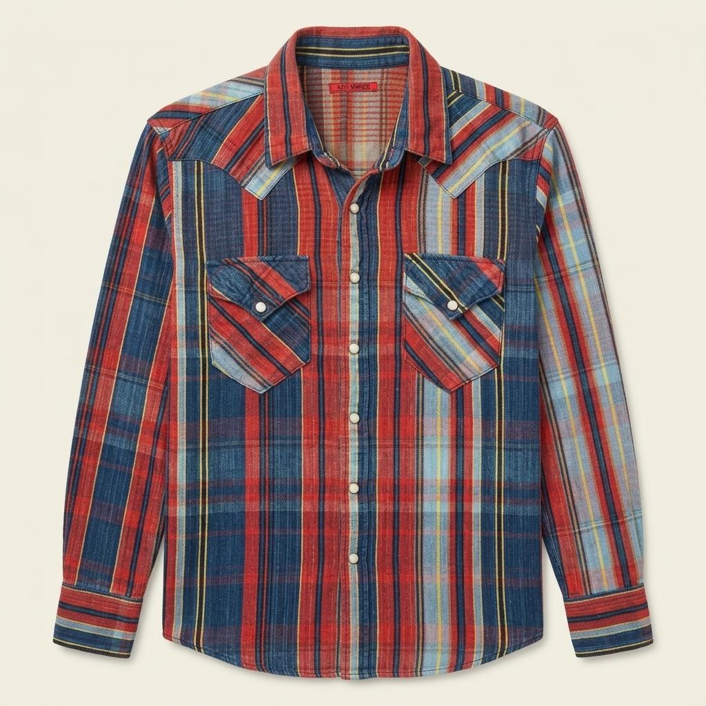 MADE IN INDIGO 웨스턴 셔츠 1