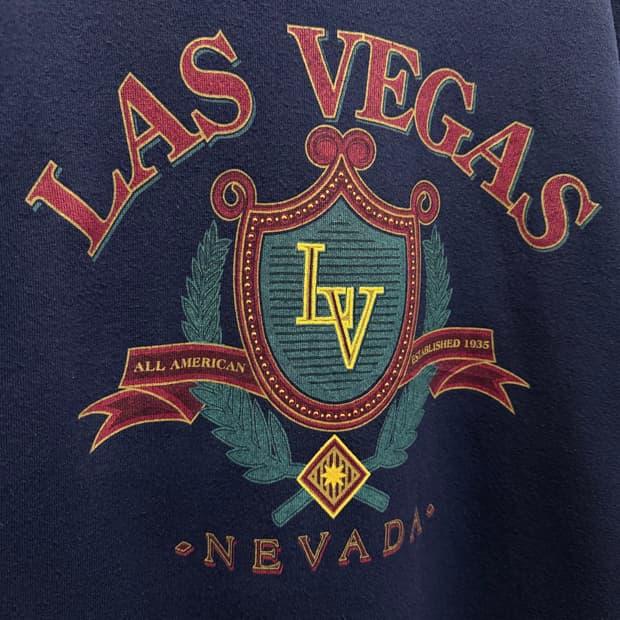 90s USA JERZEES LAS VEGAS 빈티지 스웻 셔츠 5