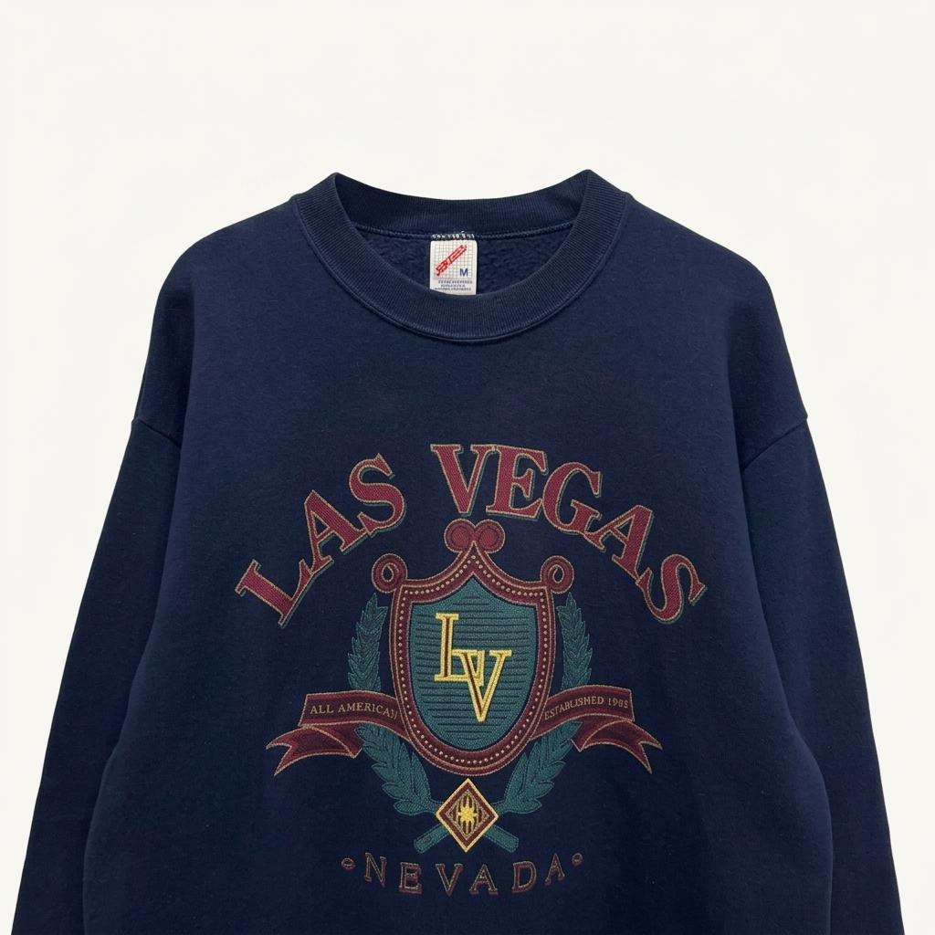90s USA JERZEES LAS VEGAS 빈티지 스웻 셔츠 1