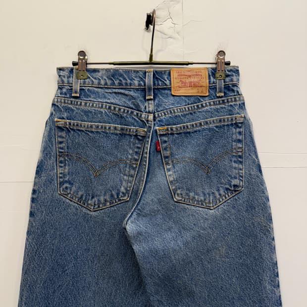 (27.5inch) 90s 빈티지 리바이스 550 블랭크탭 2