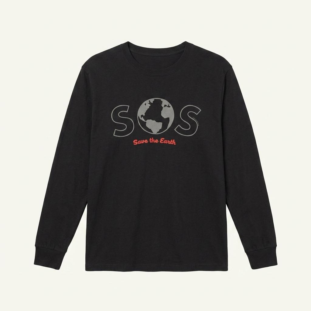 BEAMS 빔즈 SOS 티셔츠 1