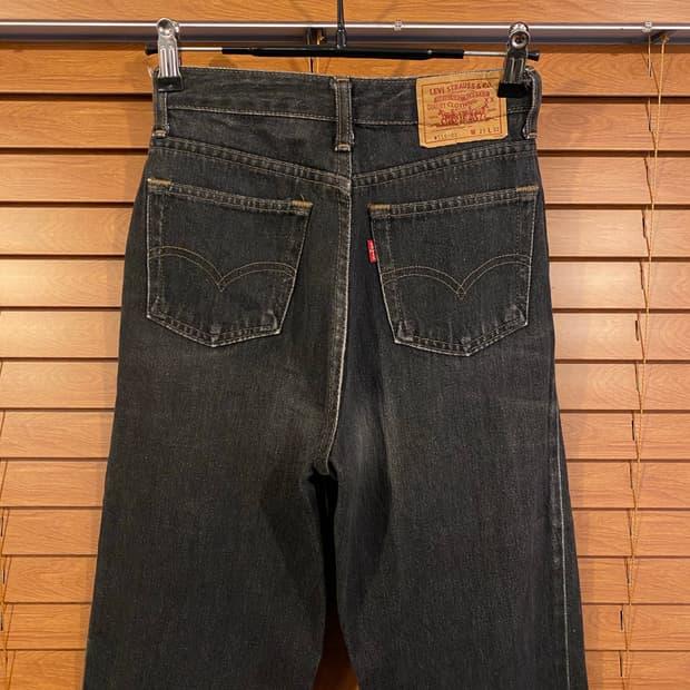 90s JAPAN 빈티지 리바이스 515 흑청 (22.5inch) 2