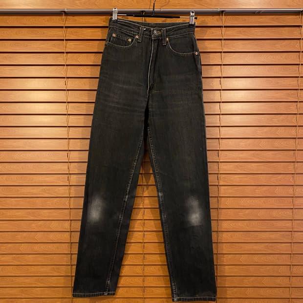 90s JAPAN 빈티지 리바이스 515 흑청 (22.5inch) 5