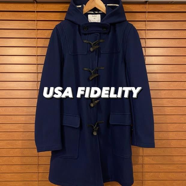 USA 피델리티 울 더플 코트 4