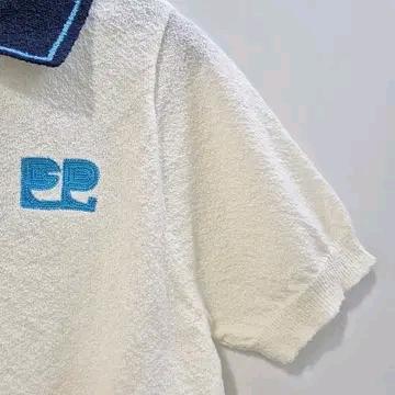 프라이(frei) 23ss 심볼 크롭 반팔 니트 4
