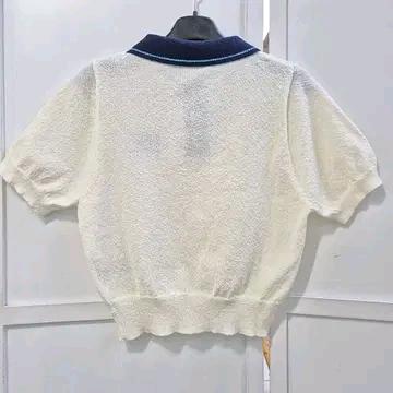 프라이(frei) 23ss 심볼 크롭 반팔 니트 6