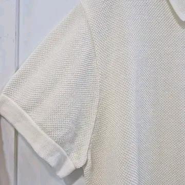 어텀 카라 반팔 니트티 5