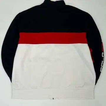 [4XL] 폴로 랄프로렌 usa 성조기 컬러블록 알파인 레이싱 트랙탑 져 3