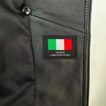 Vintage lambskin 이태리 가죽 라이더 자켓 7