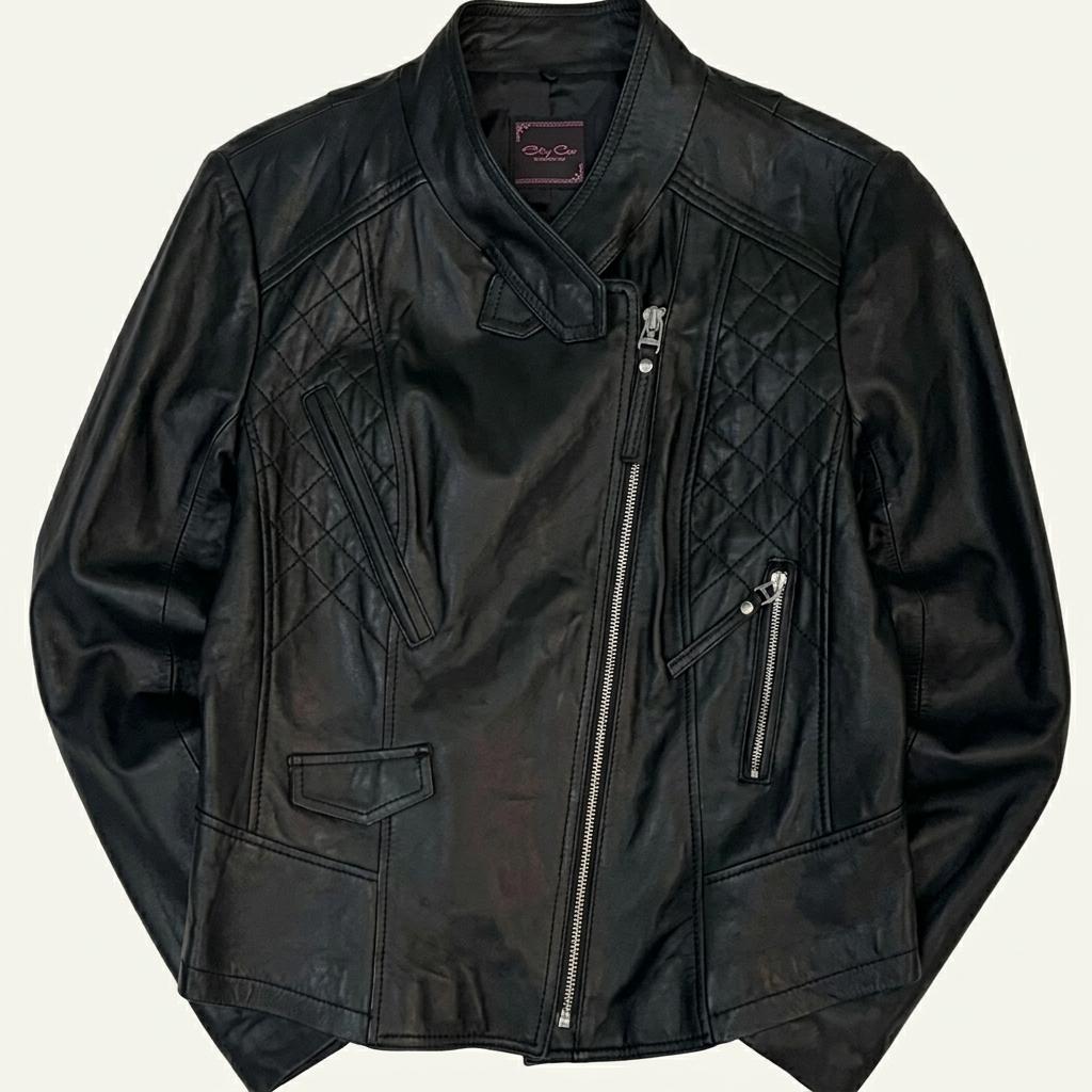 Vintage lambskin 이태리 가죽 라이더 자켓 1
