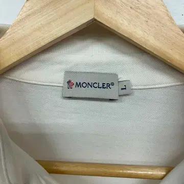 [L] 몽클레어 로고 패치 화이트 pk 반팔 카라티 폴로 셔츠 5