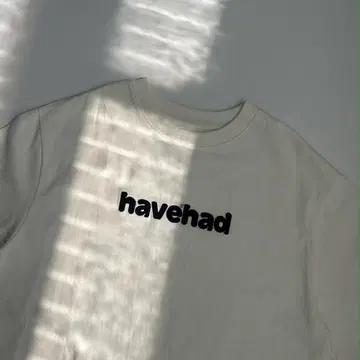 [1] havehad 해브헤드 시그니처 화이트 반팔 티셔츠 3