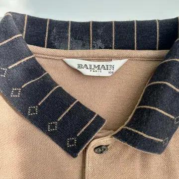 [100] Balmain 발망 콘드라스트 카라넥 럭비셔츠 슬리브 5